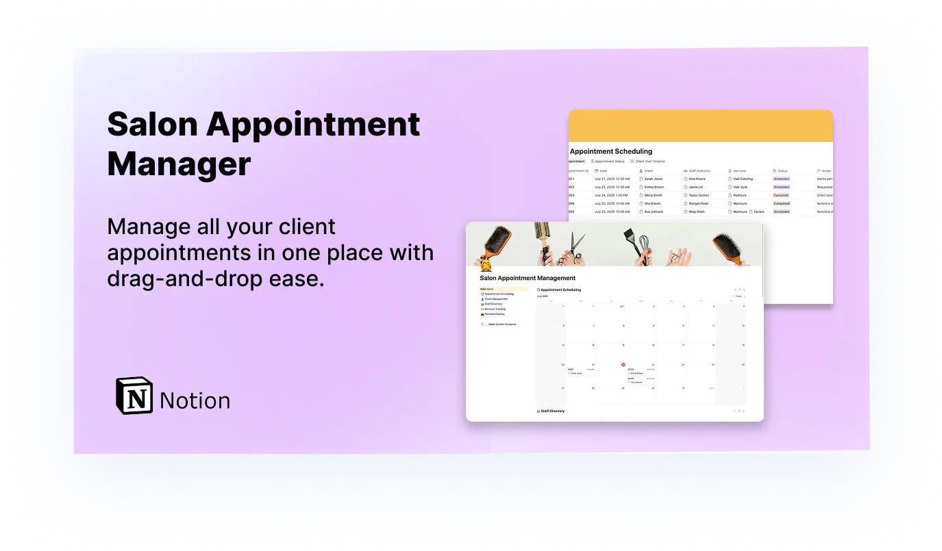 Salon Appointment Management System